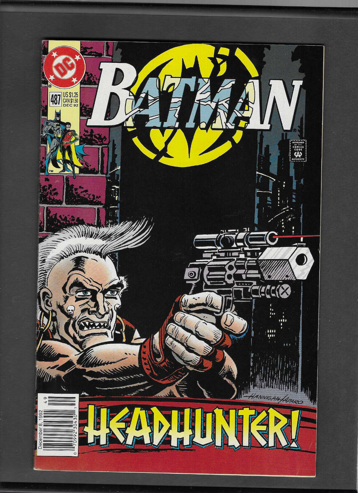 Batman #487 (Newsstand copy) Very Fine+ (8.5)