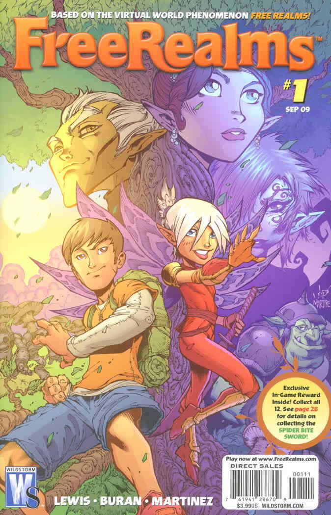 Free Realms #1 VF/NM; WildStorm | we combine shipping