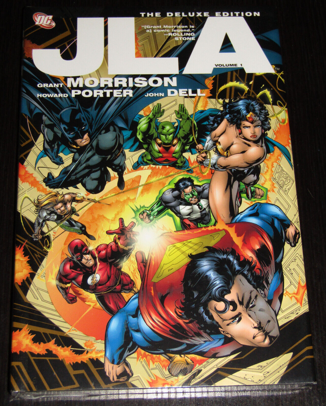 JLA: The Deluxe Edition Vol 1 Hardcover. HC. Grant Morrison, Howard Porter. 2008