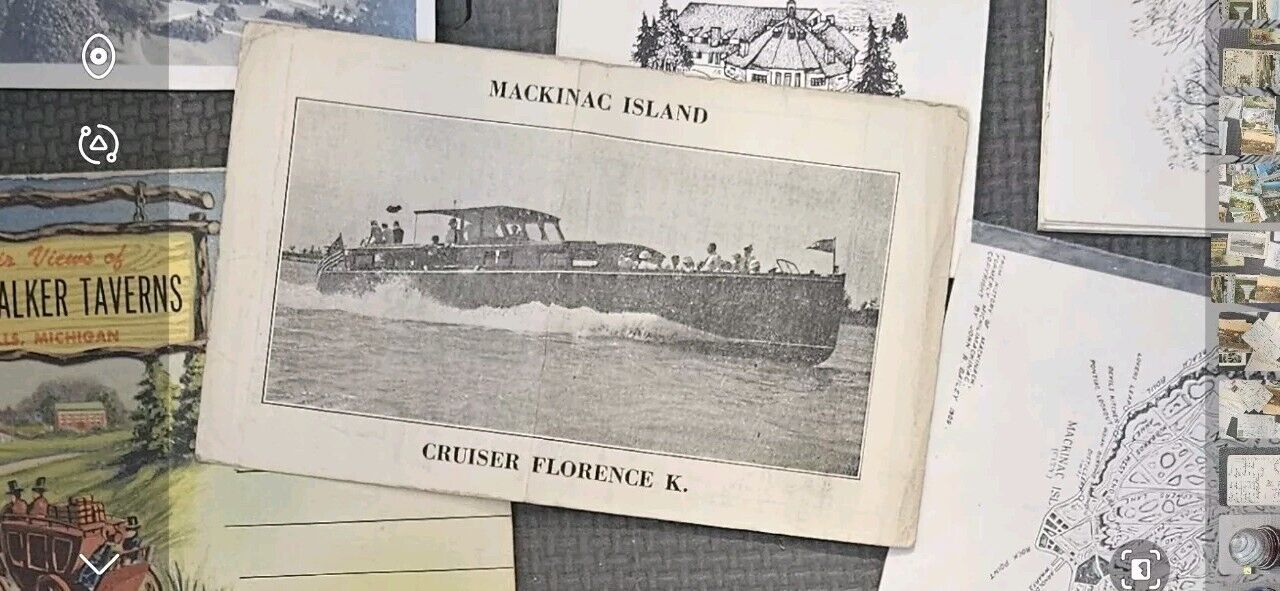 Mackinac Island Historical Postcard Lot