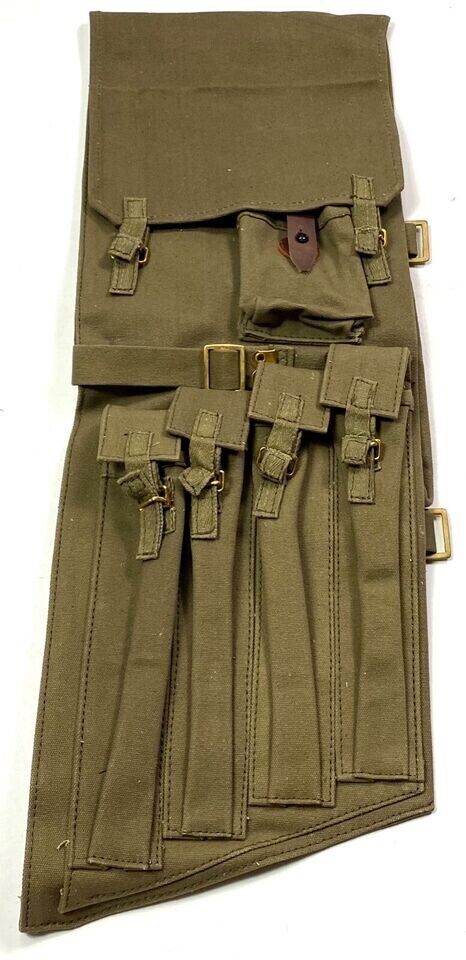 WWII BRITISH STEN GUN CARRY CASE - KHAKI / WW2 Sten Gun Paratrooper Bag