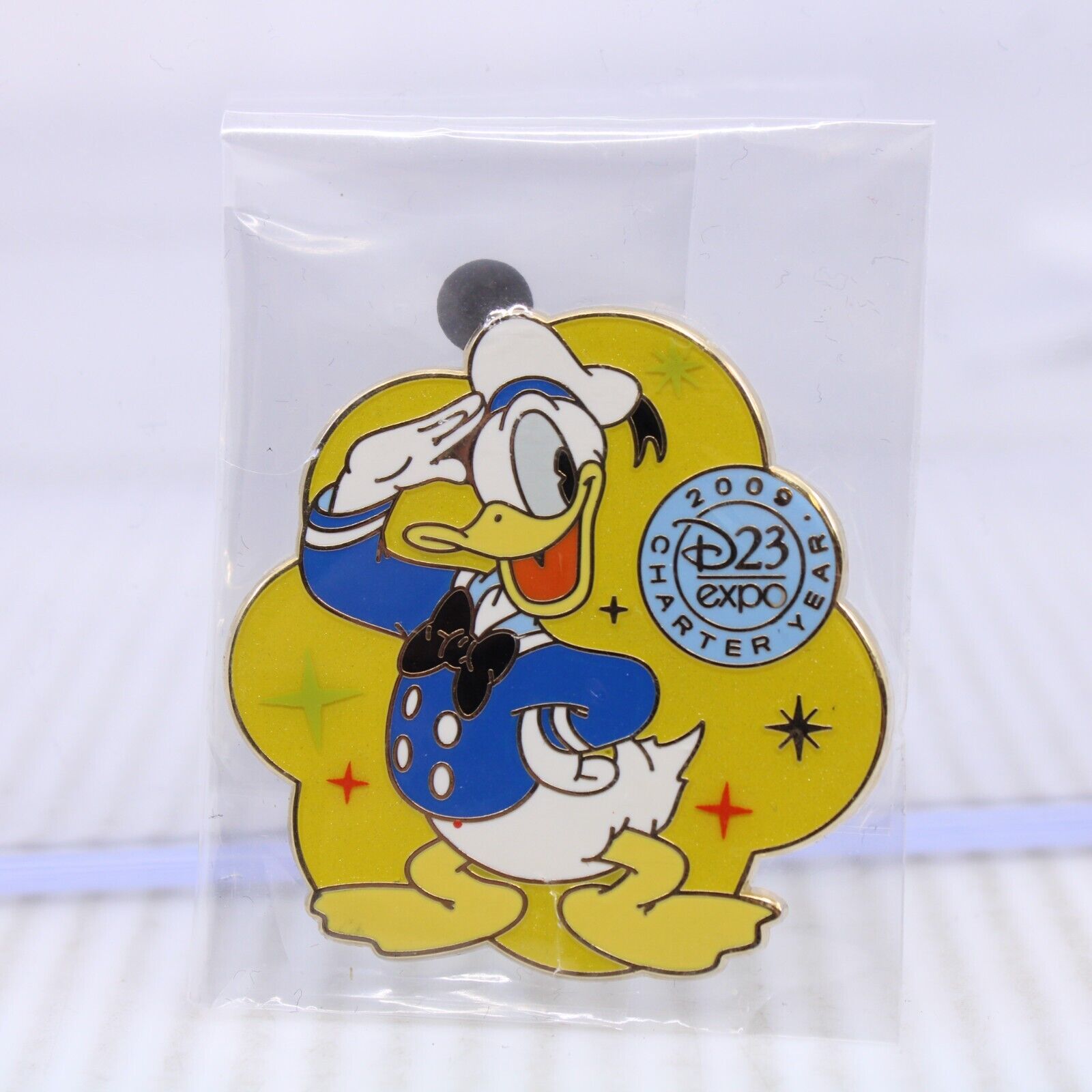 B1 Disney D23 LR Pin Donald Duck 2009 Charter Year Expo Mystery