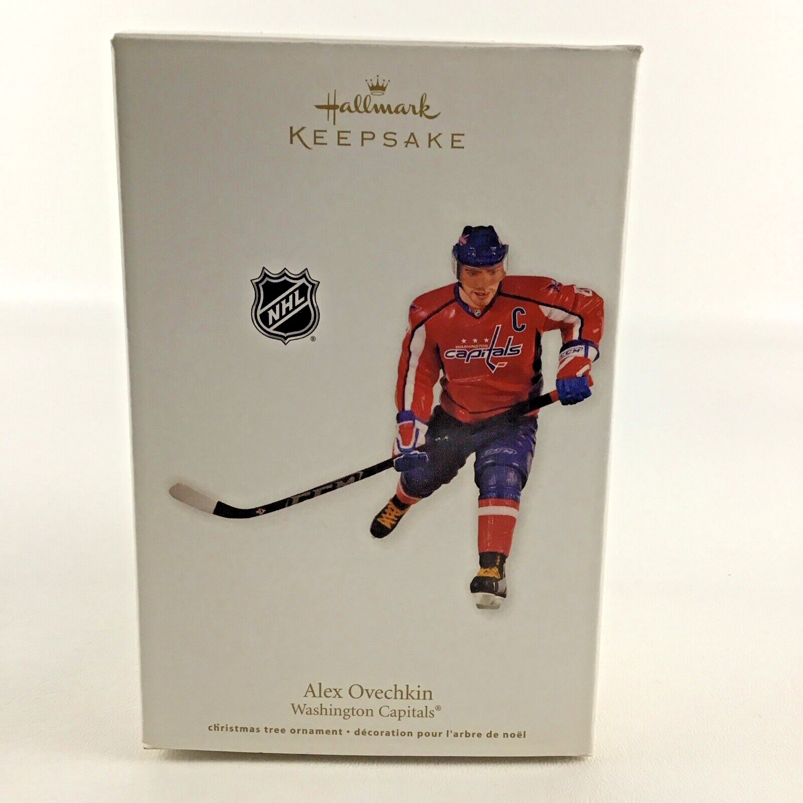 Hallmark Keepsake Ornament Hockey NHL Washington Capitals Alex Ovechkin New 2011