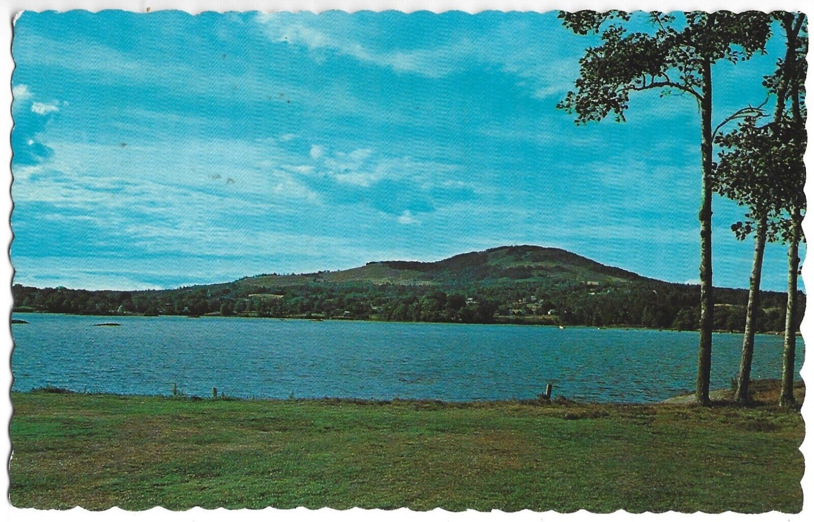 Postcard Beautiful Blue Hill Maine Vintage