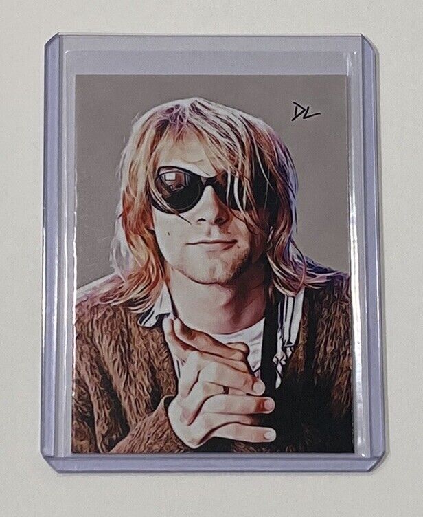 Kurt Cobain Limited Edition Artist Signed Nirvana Trading Card 6/10