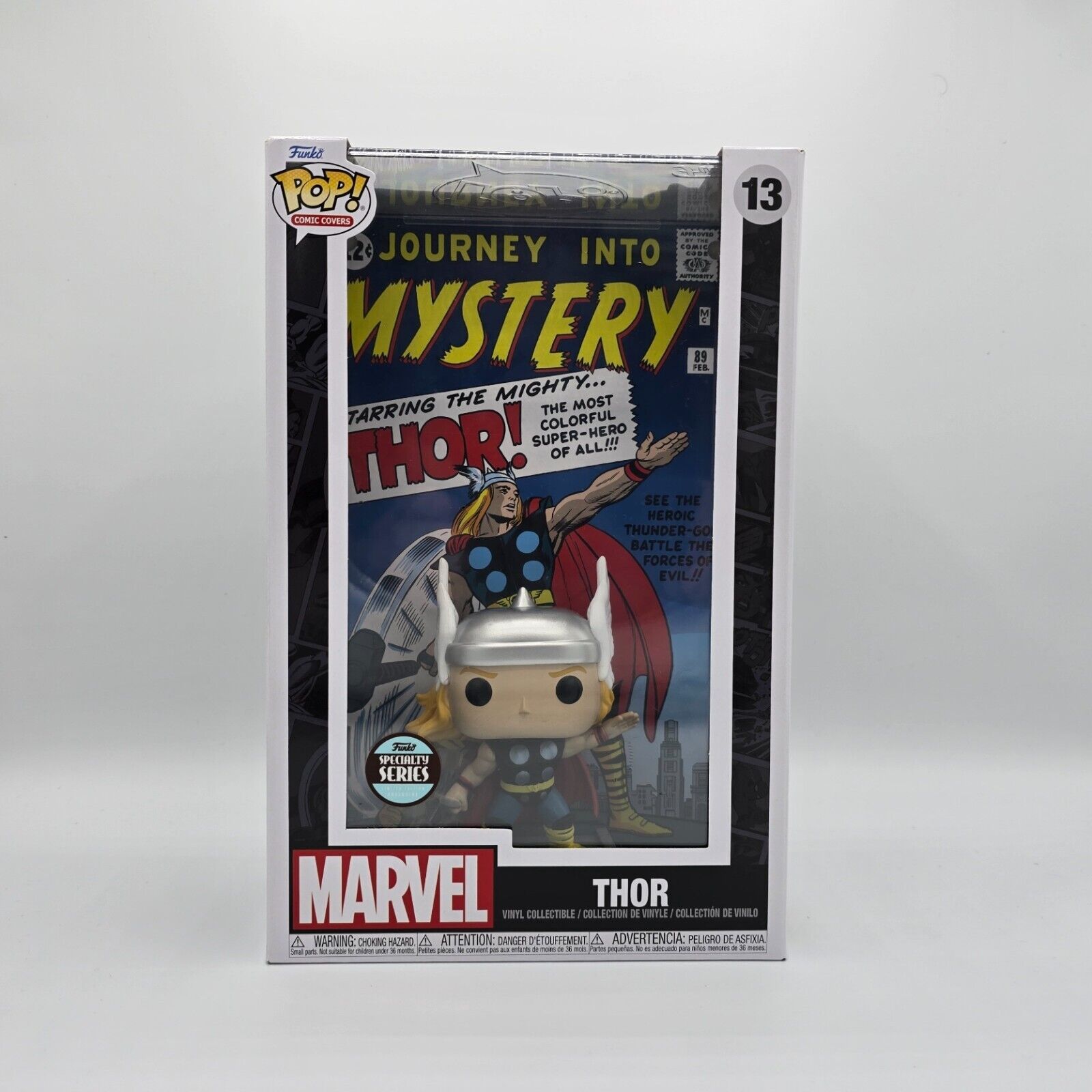 FUNKO POP Comic Cover Marvel Classic Thor Funko Specialty Series Exclusive #13