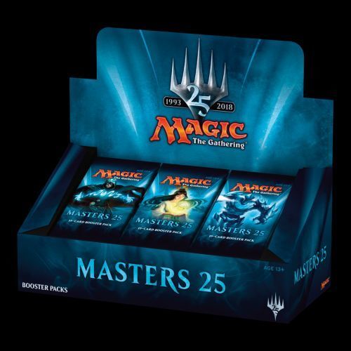  MTG MAGIC 1 BOX / DISPLAY 24 BOOSTERS MASTERS 25 2018 VO LIMITED EDITION