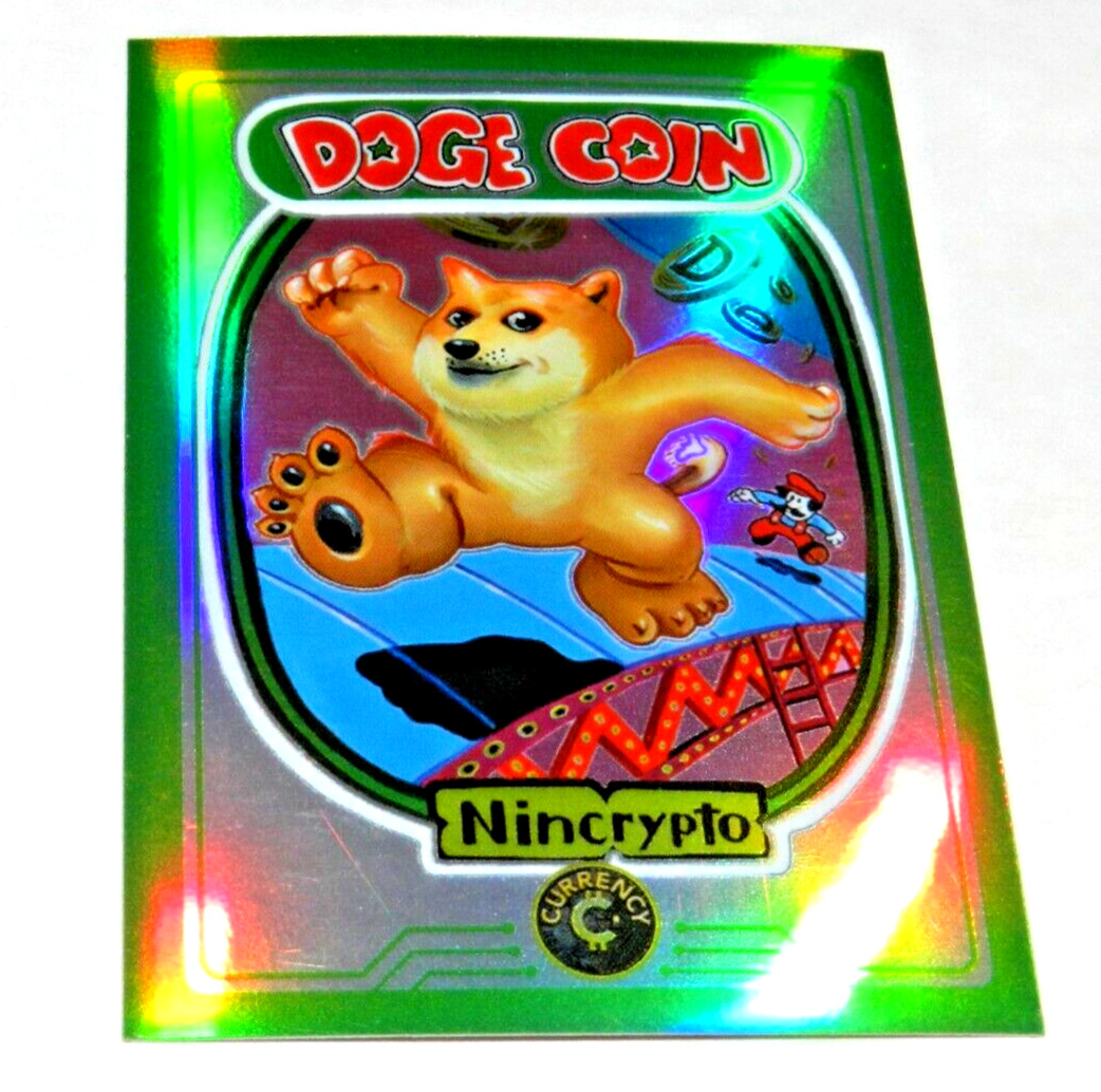 Cardsmiths Currency Series 2 META RARE DOGECOIN REFRACTOR FUN CARD DOGE #MR3