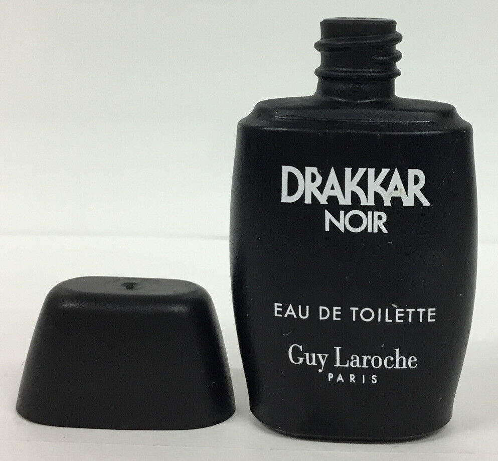 Drakkar Noir By Guy Laroche Eau De Toilette Mini  0.17oz/5ml Splash As Pictured