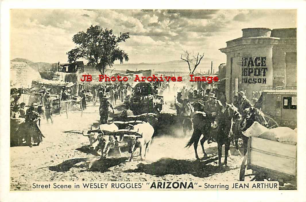 Wesley Ruggles' Arizona, Street Scene, Jean Arthur