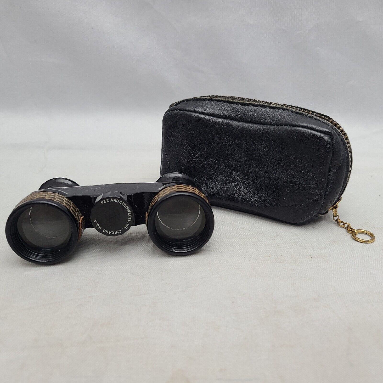1930s Airguide 44 Opera Sport Glasses Bird Watching Binoculars W/ Case