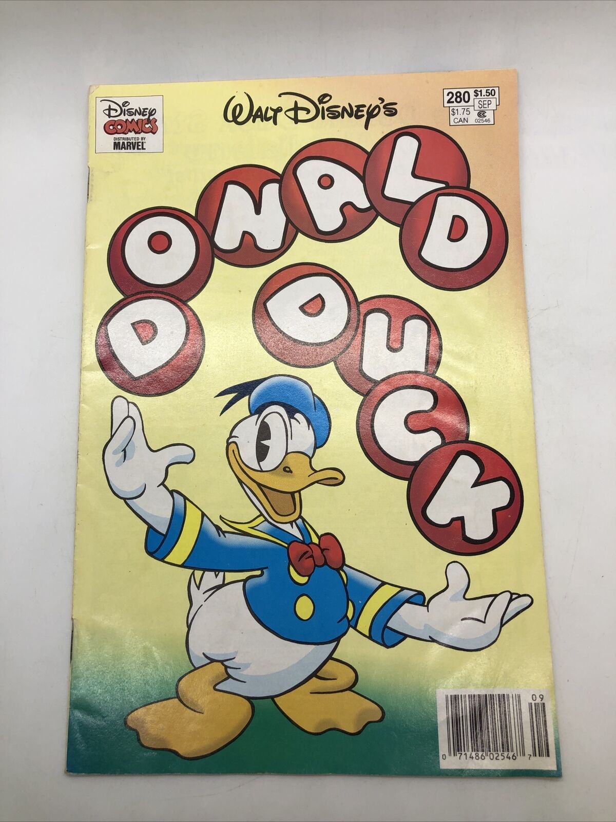 Walt Disneys Comics Donald Duck #280 September