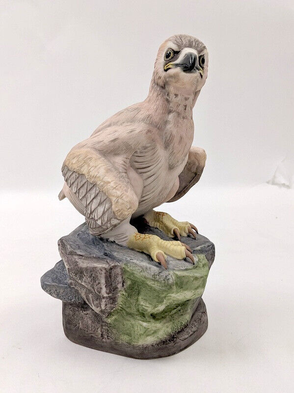 Boehm Young American Bald Eagle 498 Figurine Hand Painted Majestic Bird FREE S/H