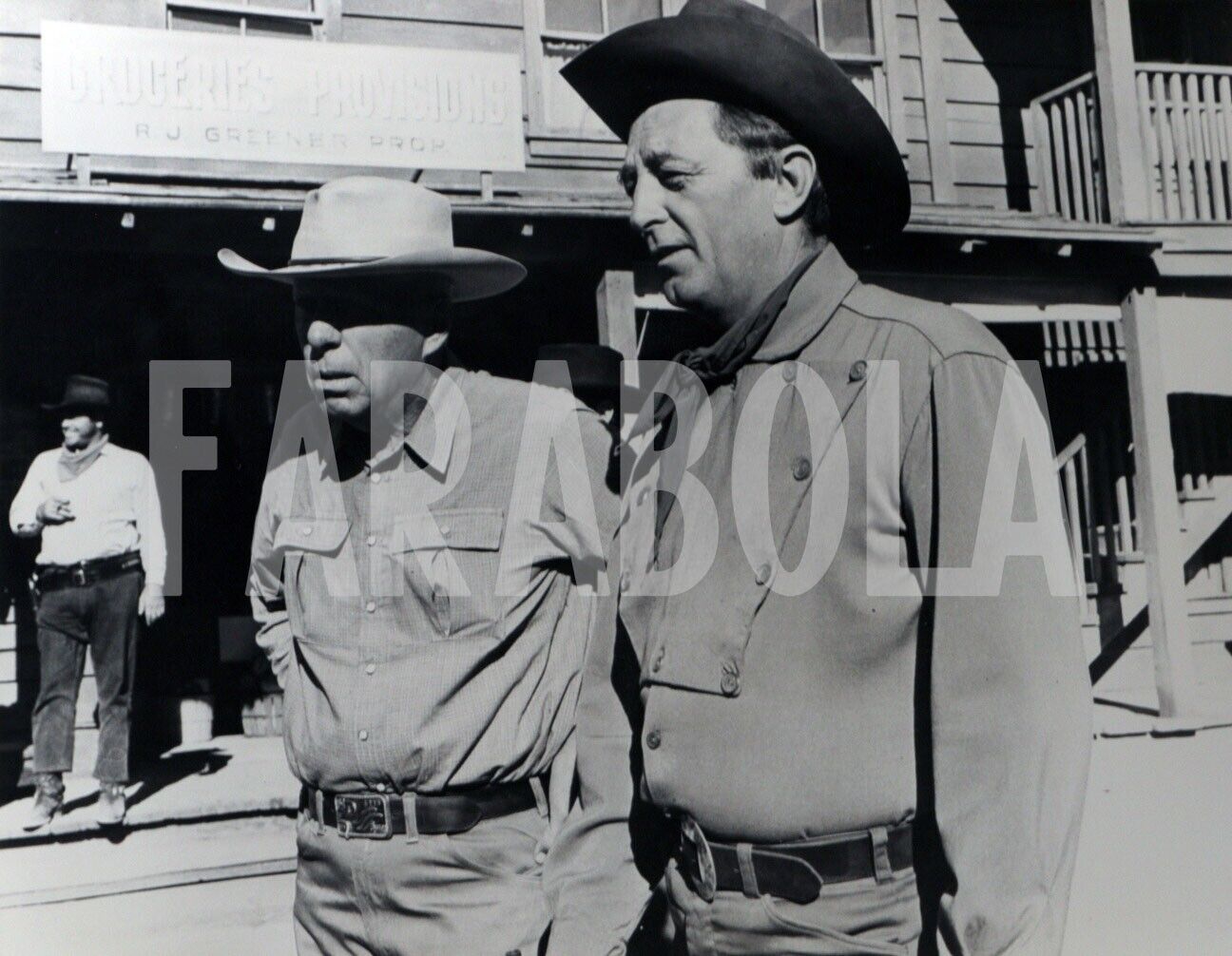 Vintage Press Photo Western The Director Howard Hawks With Robert Mitchum 1967