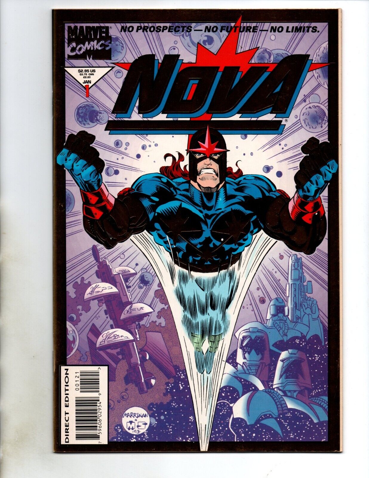 Nova Vol. 2 # 1 - 9 Marvel Comics Nicieza Marrinan 1994 NM-
