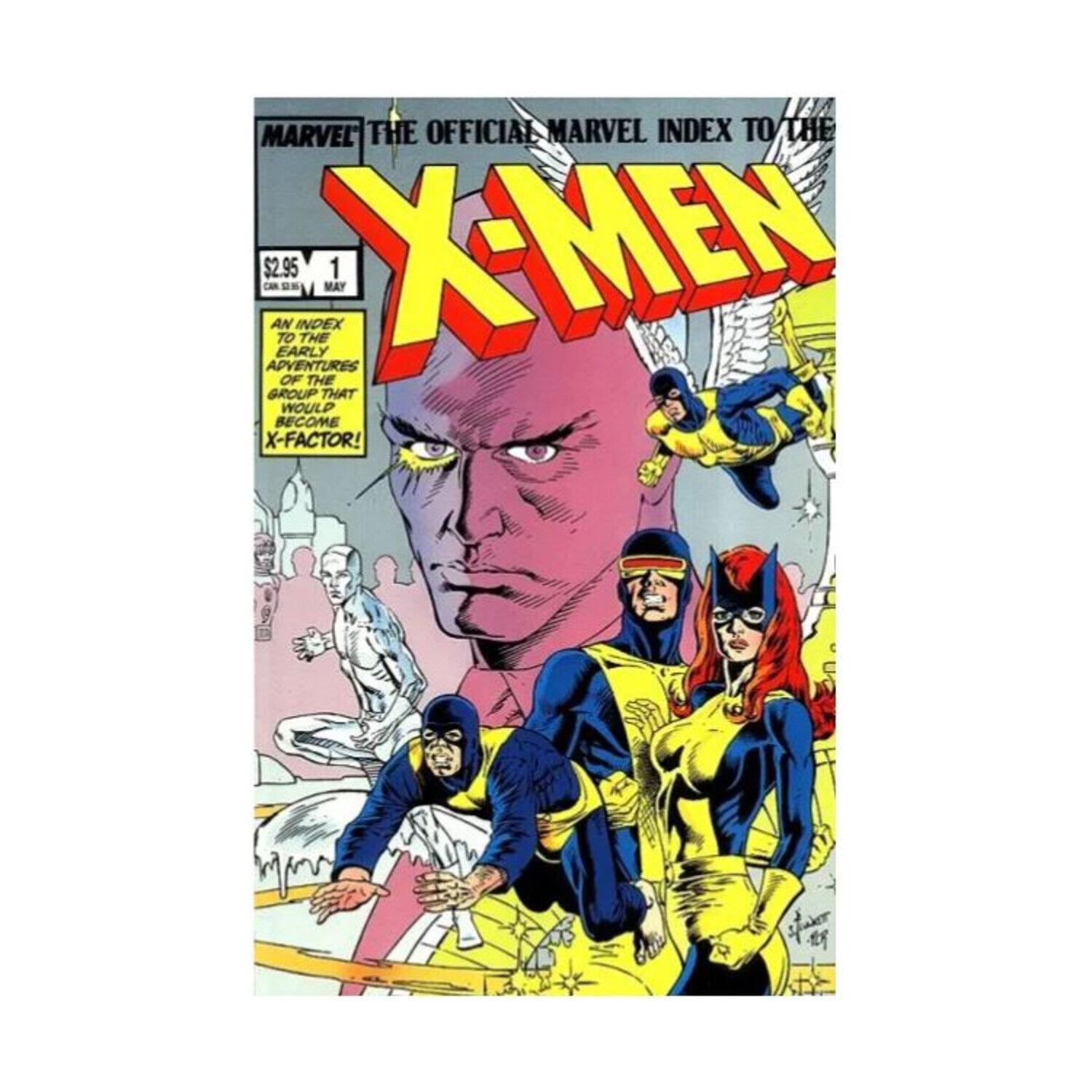 Marvel X-Men Official Marvel Index to the X-Men #1 EX