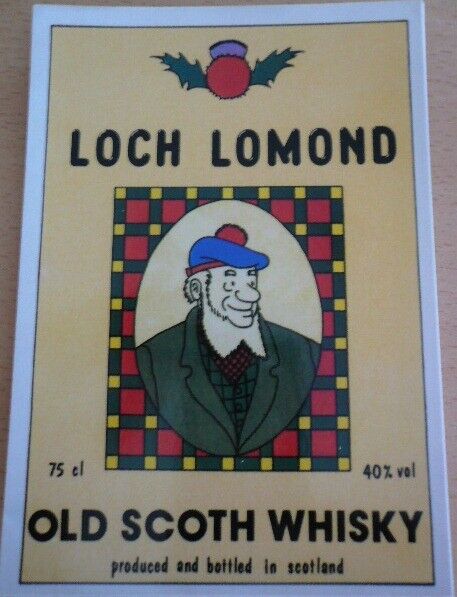 Tintin - Loch Lomond  Size: 10x15cm POSTCARD