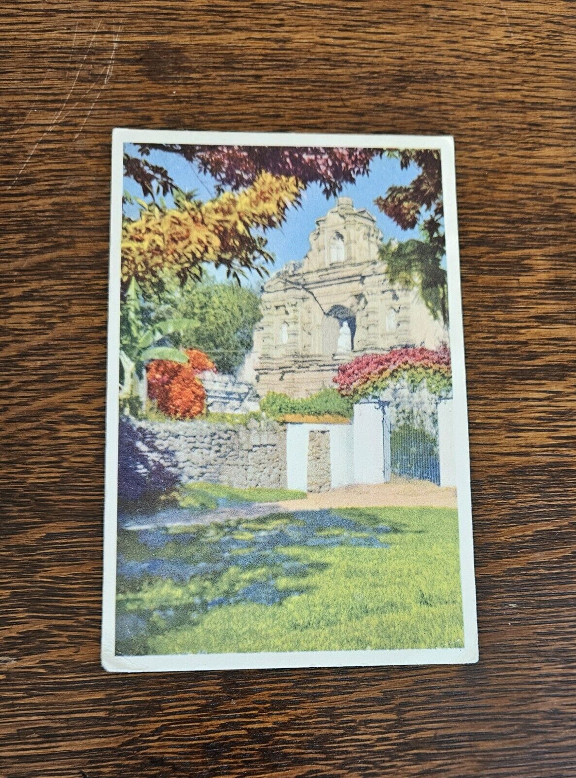 Ruins Santa Rosa Guatemala Vintage Postcard