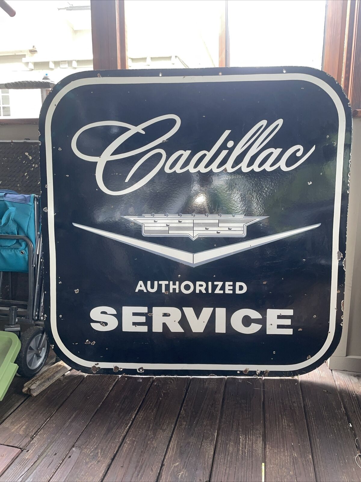 Cadillac authorized Service, 48” Double Sided Sign 