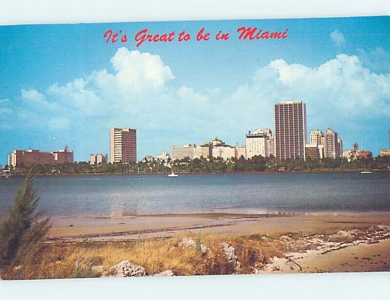 Pre-1980 PANORAMIC VIEW Miami Florida FL i0852