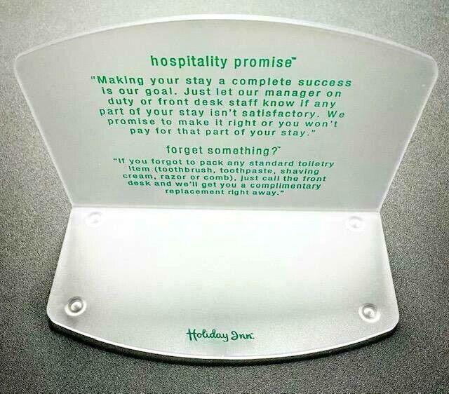 RARE VINTAGE HOLIDAY INN OLD LOGO ⭐AMENITIES/SOAP TRAY⭐ MOTEL HOTEL COLLECTIBLE