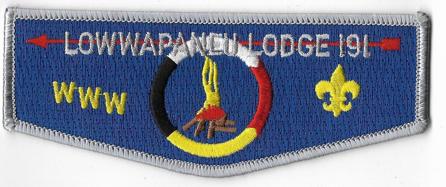 OA Lodge 191 Lowwapaneu S-13 flap