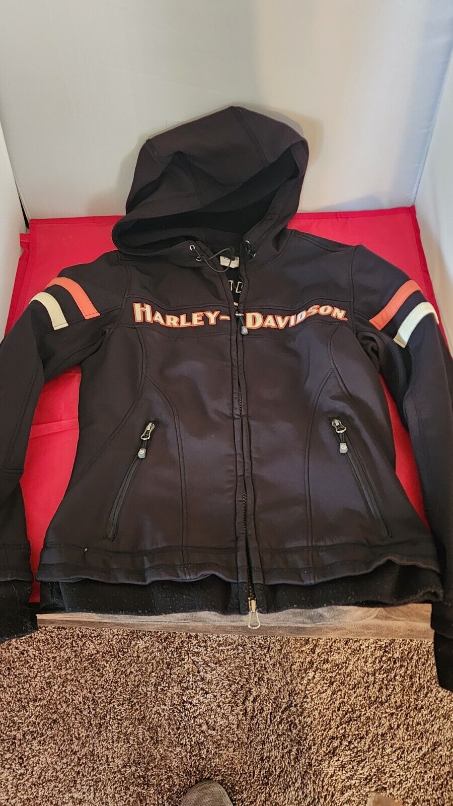 Small Harley Davidson Hooded Jacket