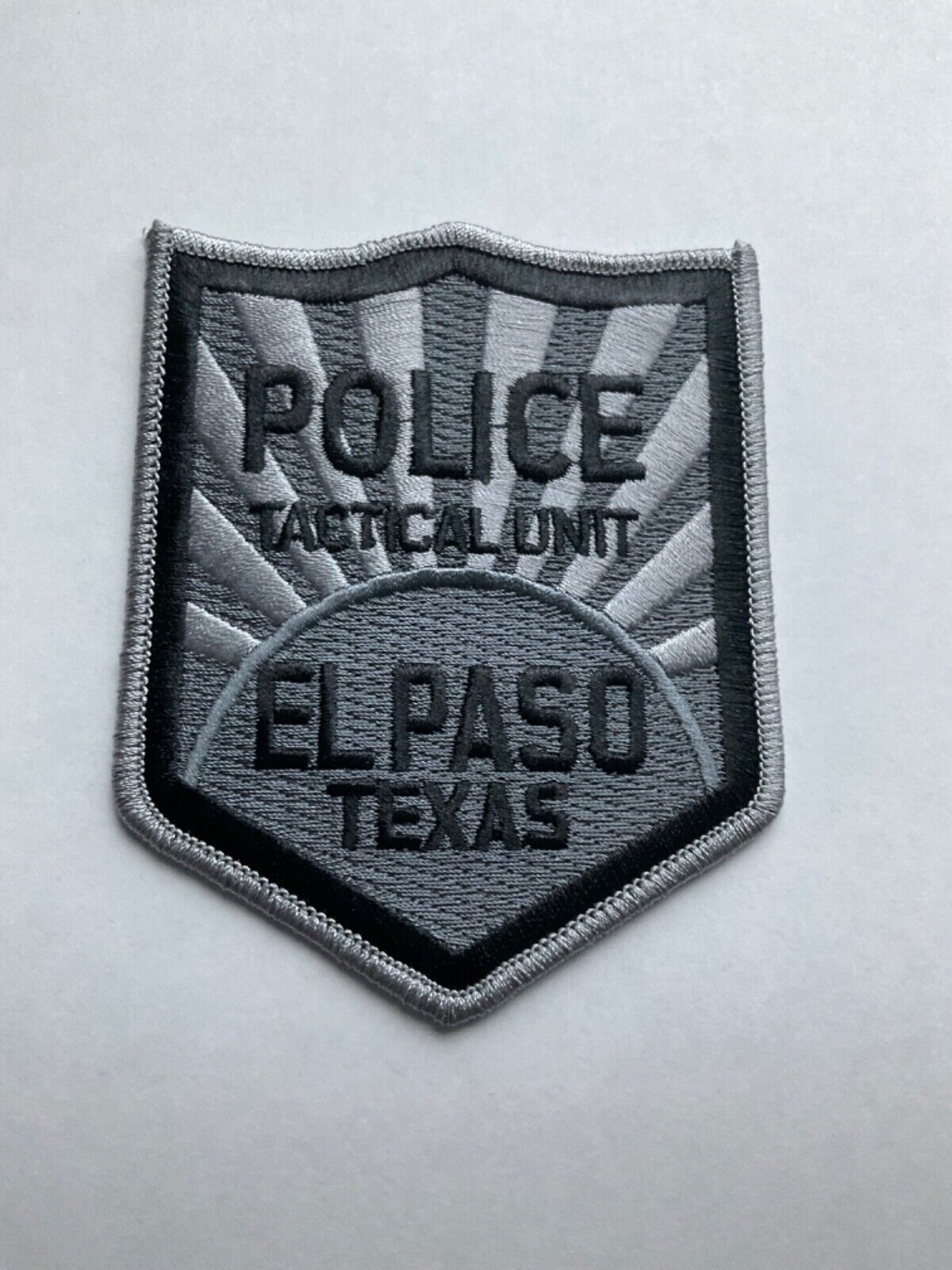 El Paso Police Tactical Team SWAT SRT Police State Texas TX