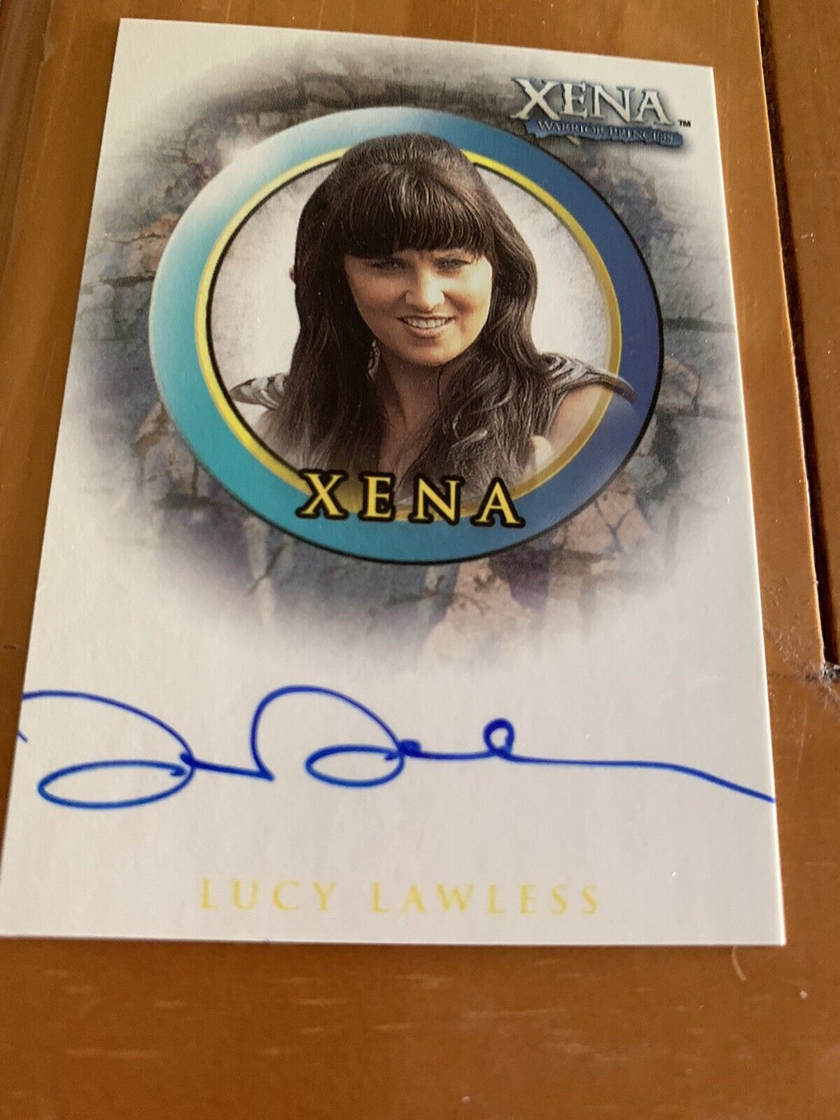 Lucy Lawless A14 Xena Autograph Card Rittenhouse 