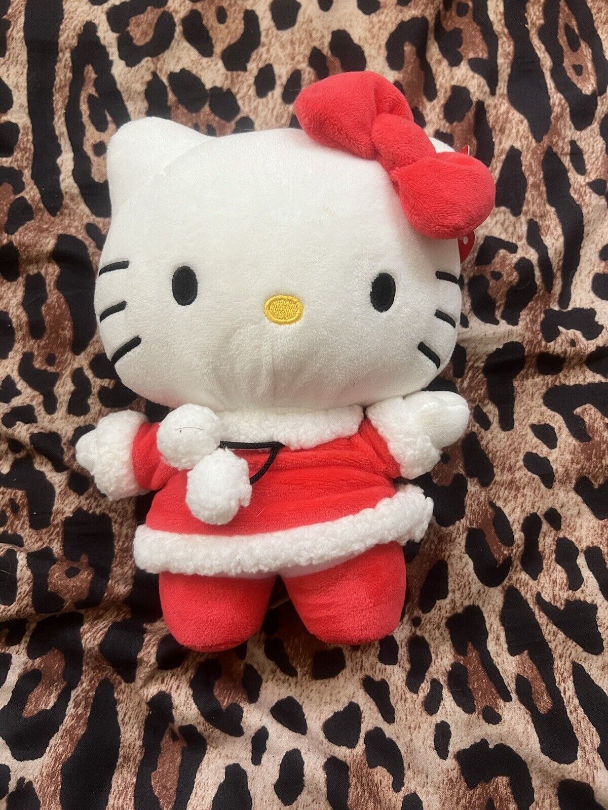 Hello Kitty Holiday Christmas Santa Claus 8 In Plush NEW Stuffed Toy Sanrio