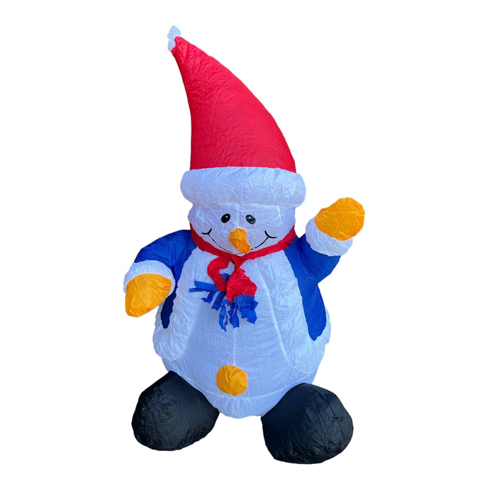 Gemmy Airblown Inflatable Christmas Holiday Winter Snowman 4\' Tall 2005 W/Box