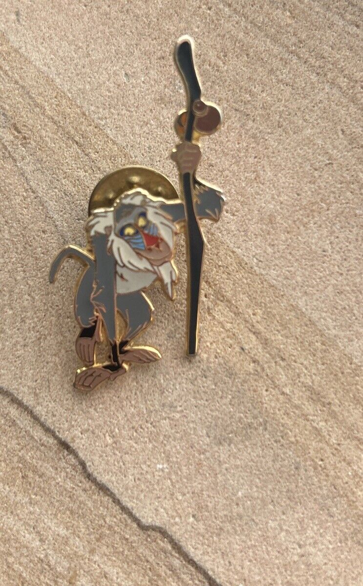 Rafiki with Staff Walking from the Lion King Pin Brooch