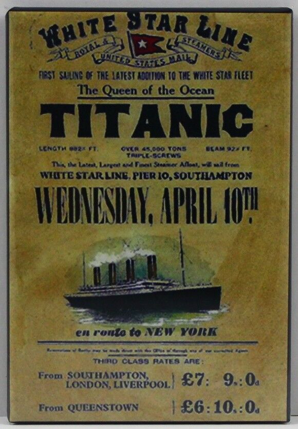 The Titanic Vintage Poster 2\