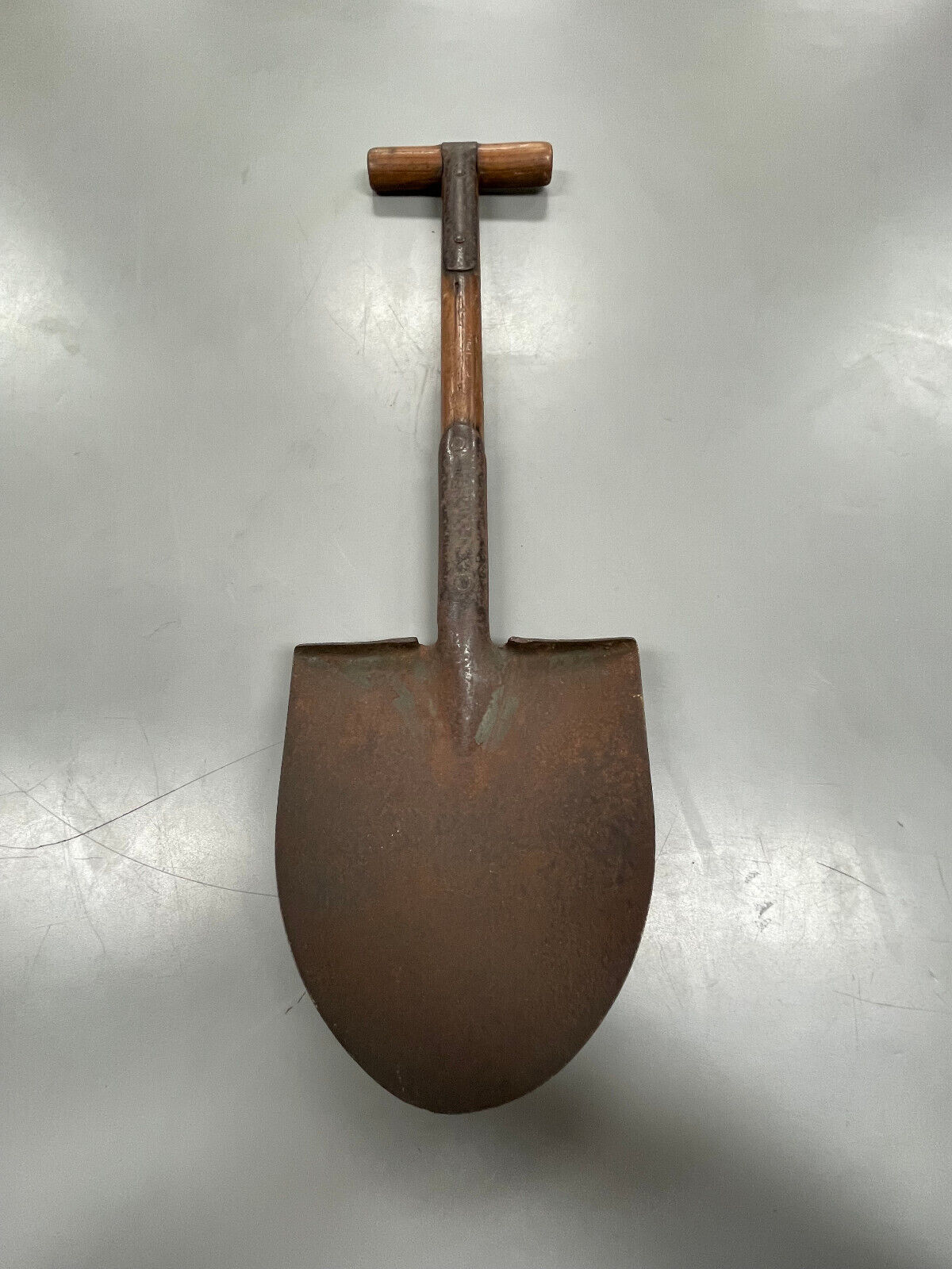WW2 US AMES Army Trench Shovel M-1910 T-Handle WWII Original