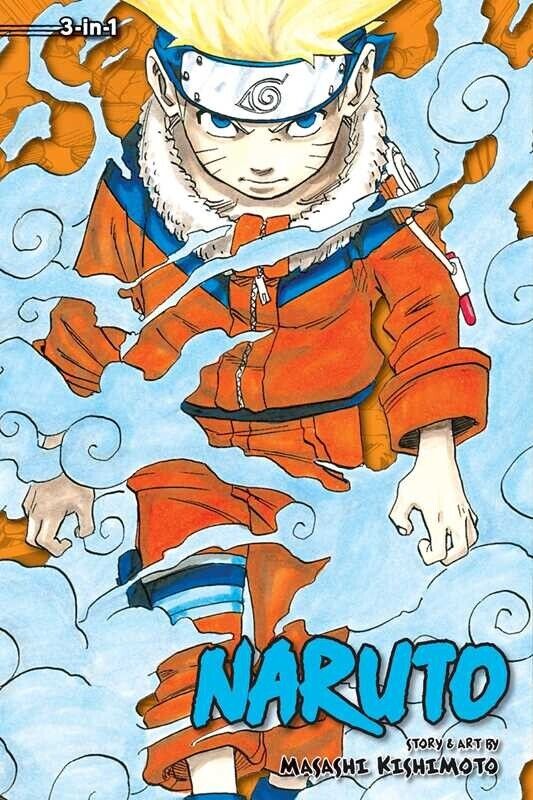 Naruto 3-in-1 Edition Omnibus Vol. 1 (1, 2, 3) Manga