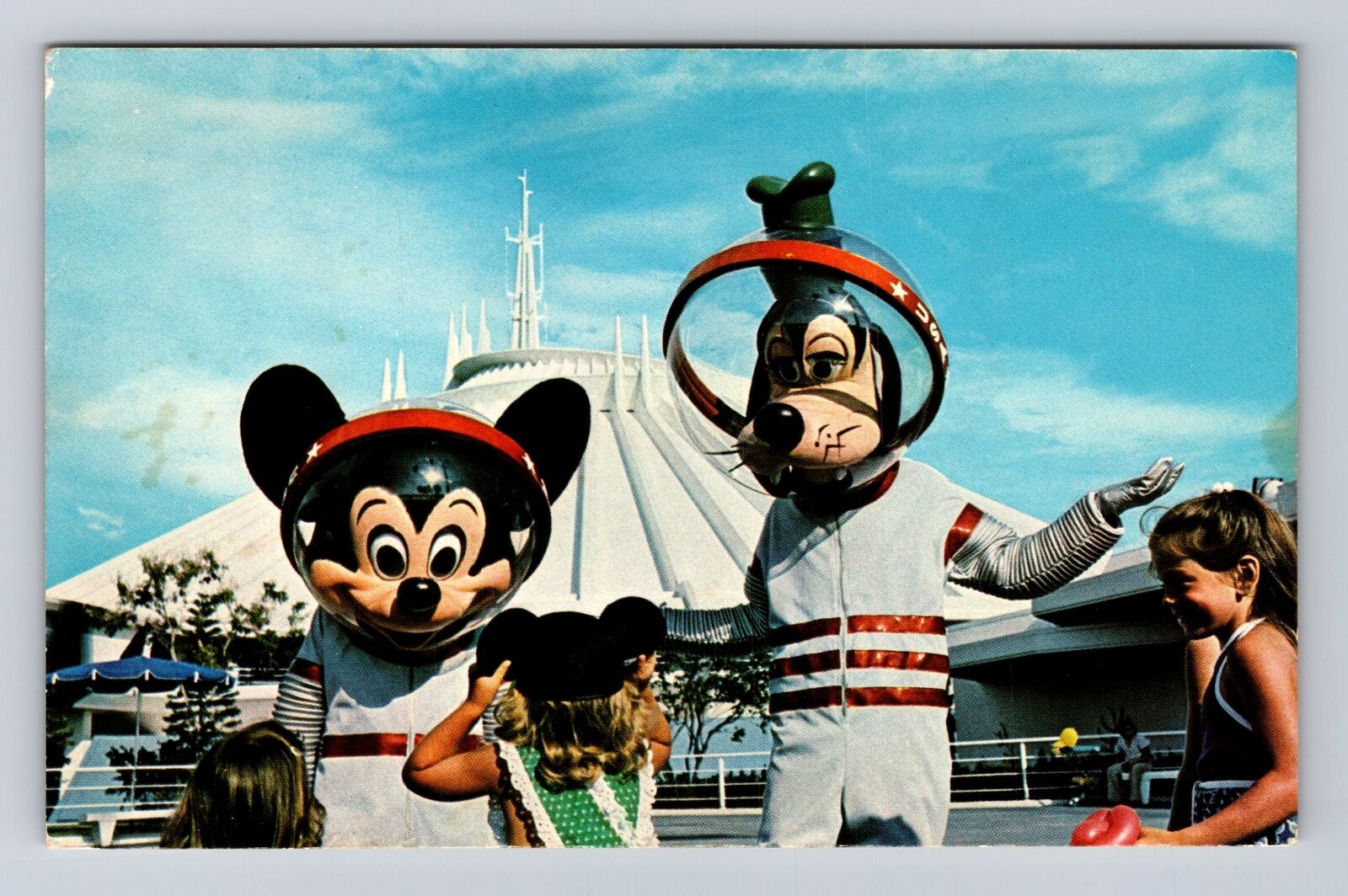 Orlando FL-Florida, Welcome To The Future, Walt Disney World, Vintage Postcard