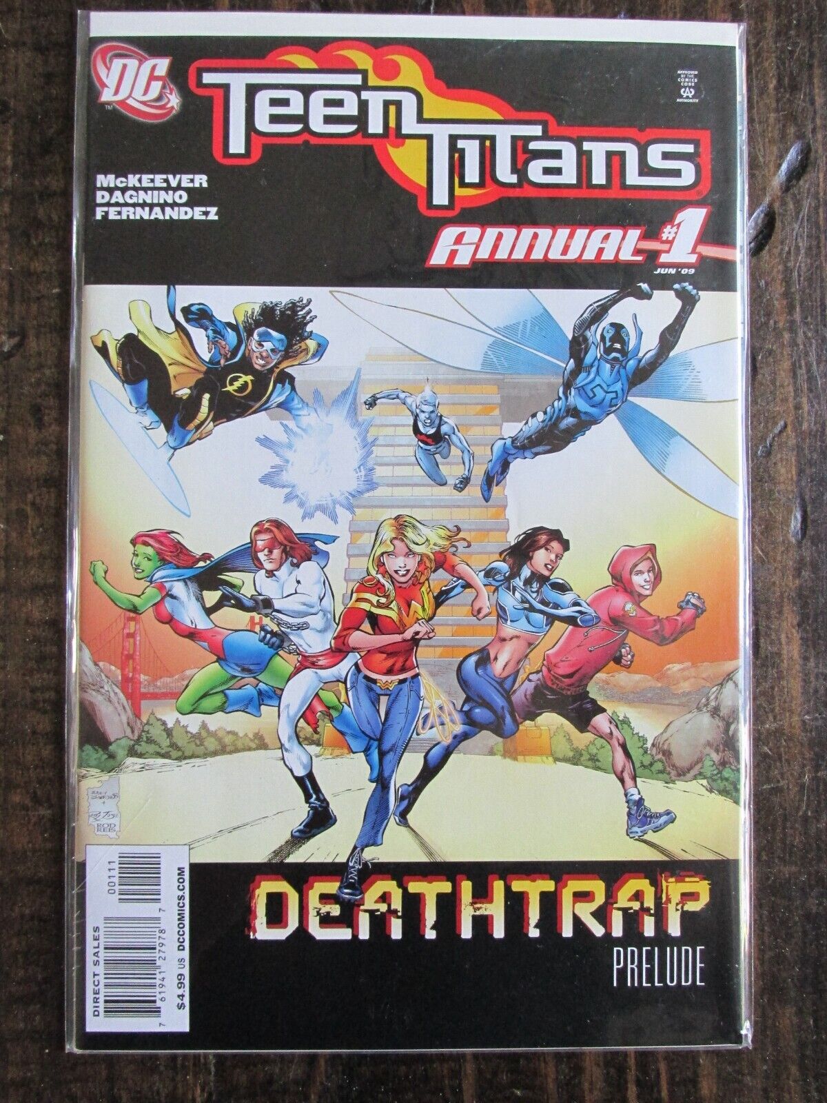DC 2009 TEEN TITANS ANNUAL Comic Book  #1 From 2003 3rd Series Deathtrap Prelude