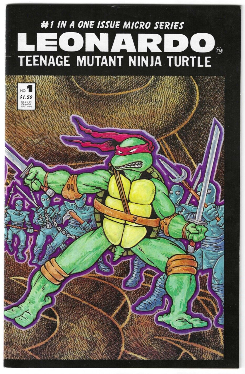 1986 Leonardo #1 1st printing 