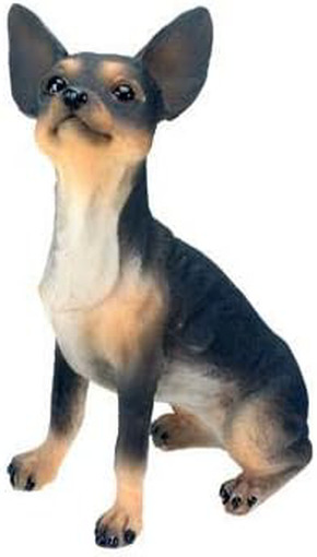 StealStreet Chihuahua Black Dog - Collectible Statue Figurine Figure Sculpture