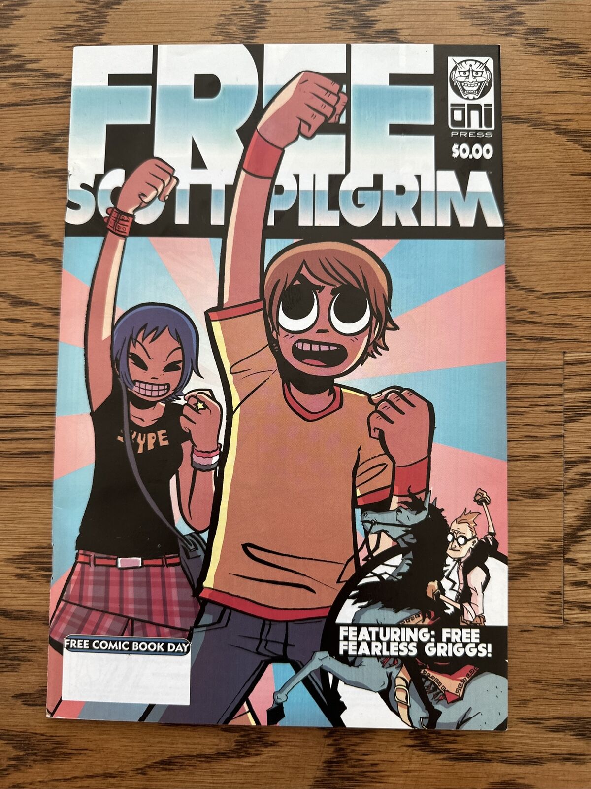 Free Scott Pilgrim #1 (Oni Press 2006) FCBD Free Comic Book Day HTF VF
