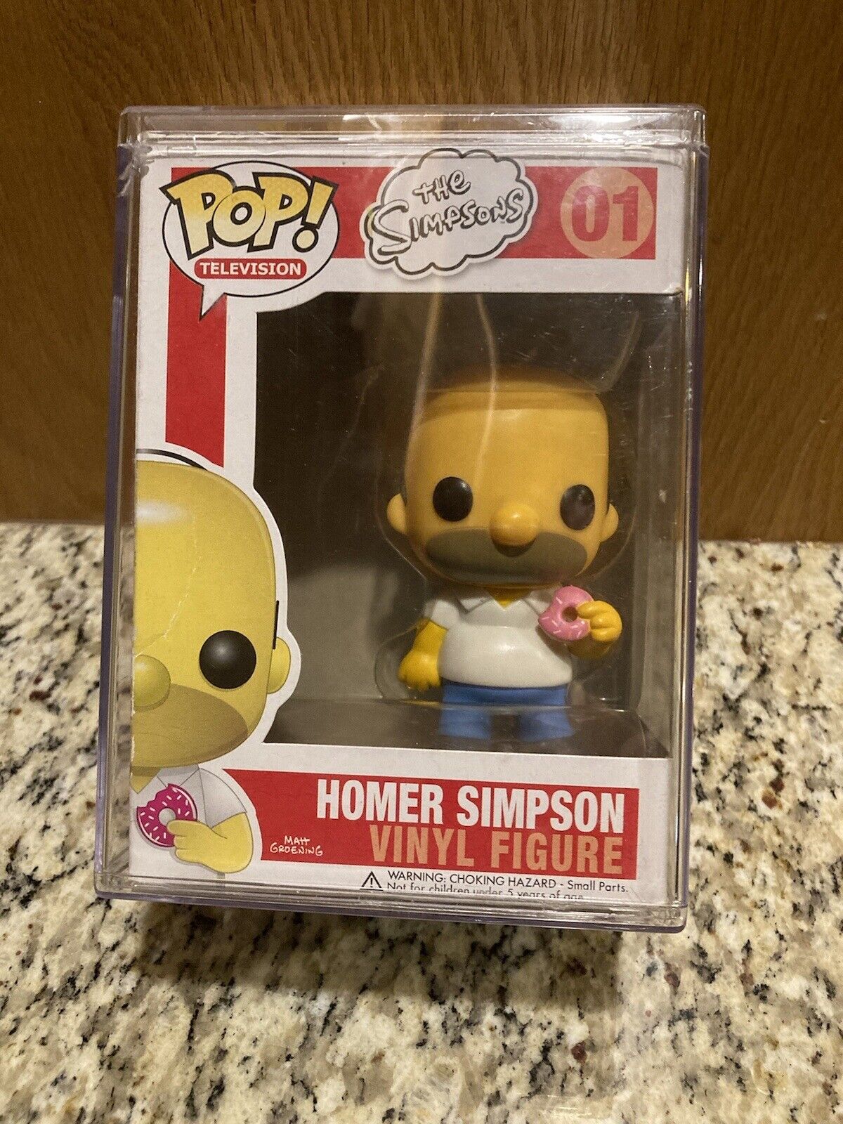 Funko POP Television The Simpsons: Homer Simpson 01 *Great Condition* Pop Stack