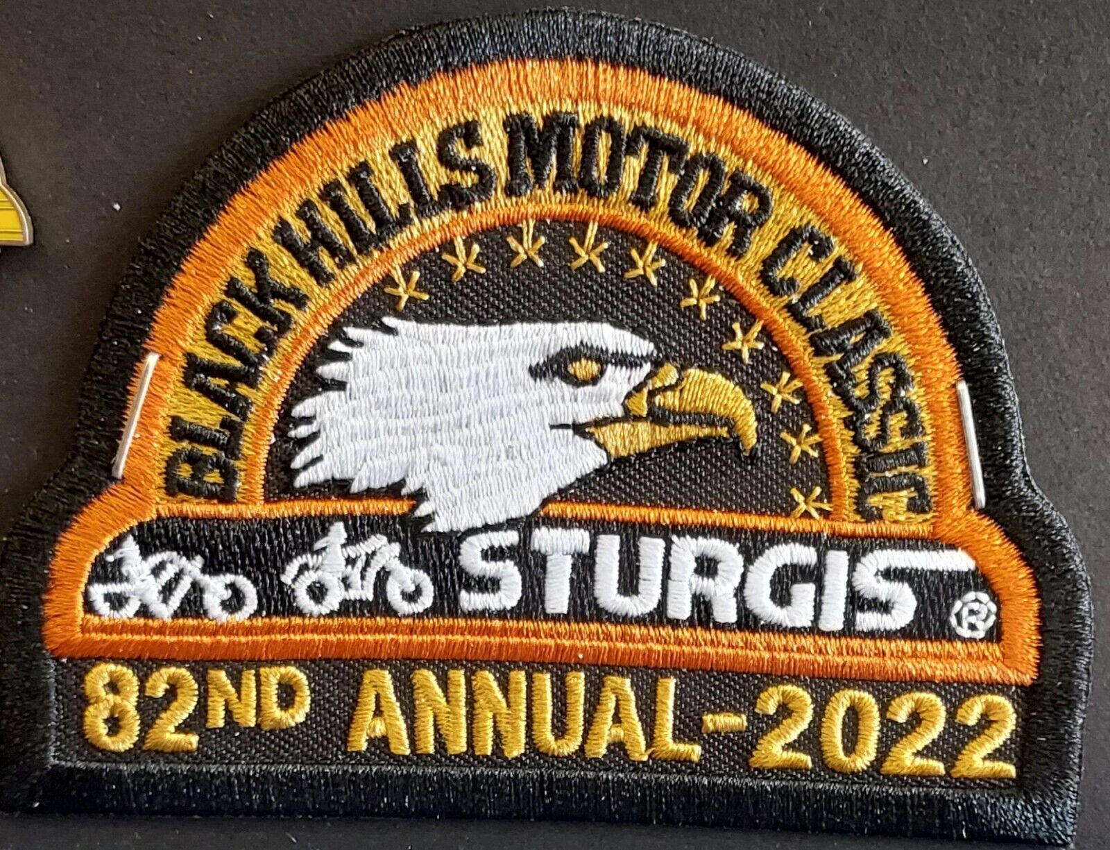 2022 Official Sturgis, SD 82nd Harley Davidson MC Rally Jacket/Vest Patch