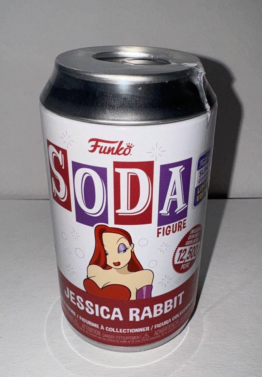 Jessica Rabbit Funko Soda SEALED COMMON 2023 SDCC Exclusive LE 12,500