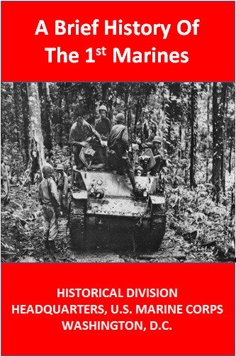 Pre WW I - WW II 1st Marine Regiment 1900 Banana Wars Guadalcanal History Book