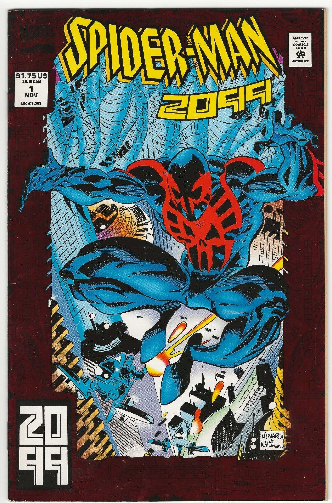 Spider-Man 2099 #1 (Marvel Comics November 1992)