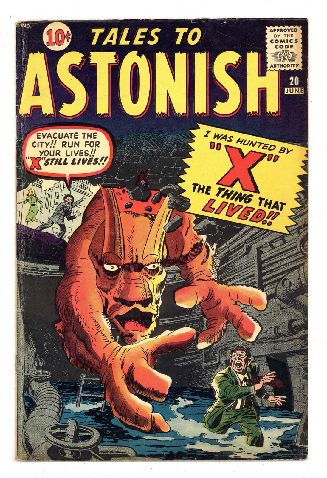 Tales to Astonish #20 GD/VG 3.0 1961