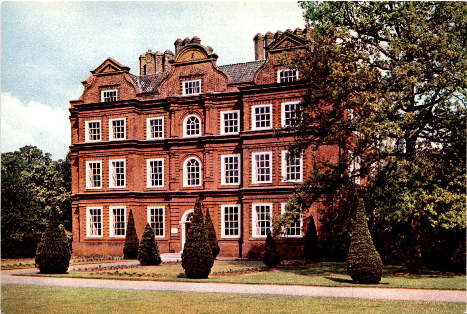 Royal Botanic Gardens, Kew, London, England, Kew Palace, Dutch House, Postcard