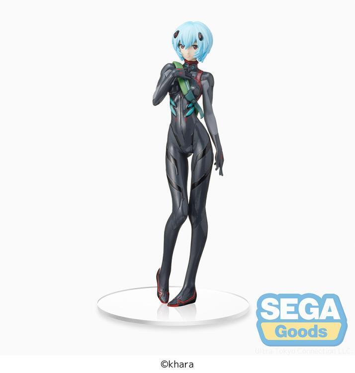 SEGA Rebuild of Evangelion Rei Ayanami Super Premium Figure USA Seller