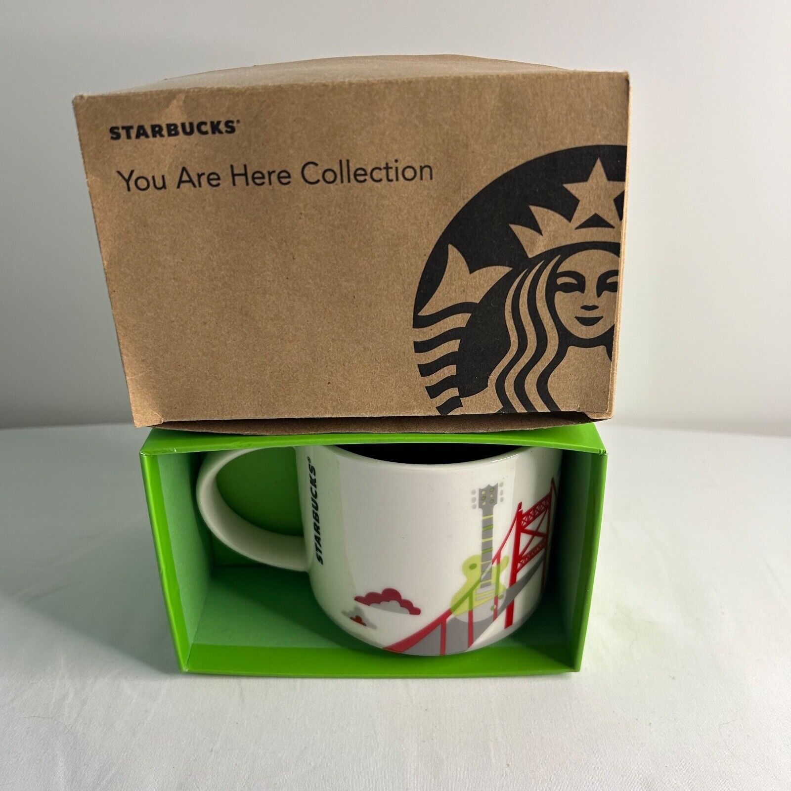Starbucks Ohio You Are Here Collection Mug 2015 14 oz Coffee Tea Barista NIB