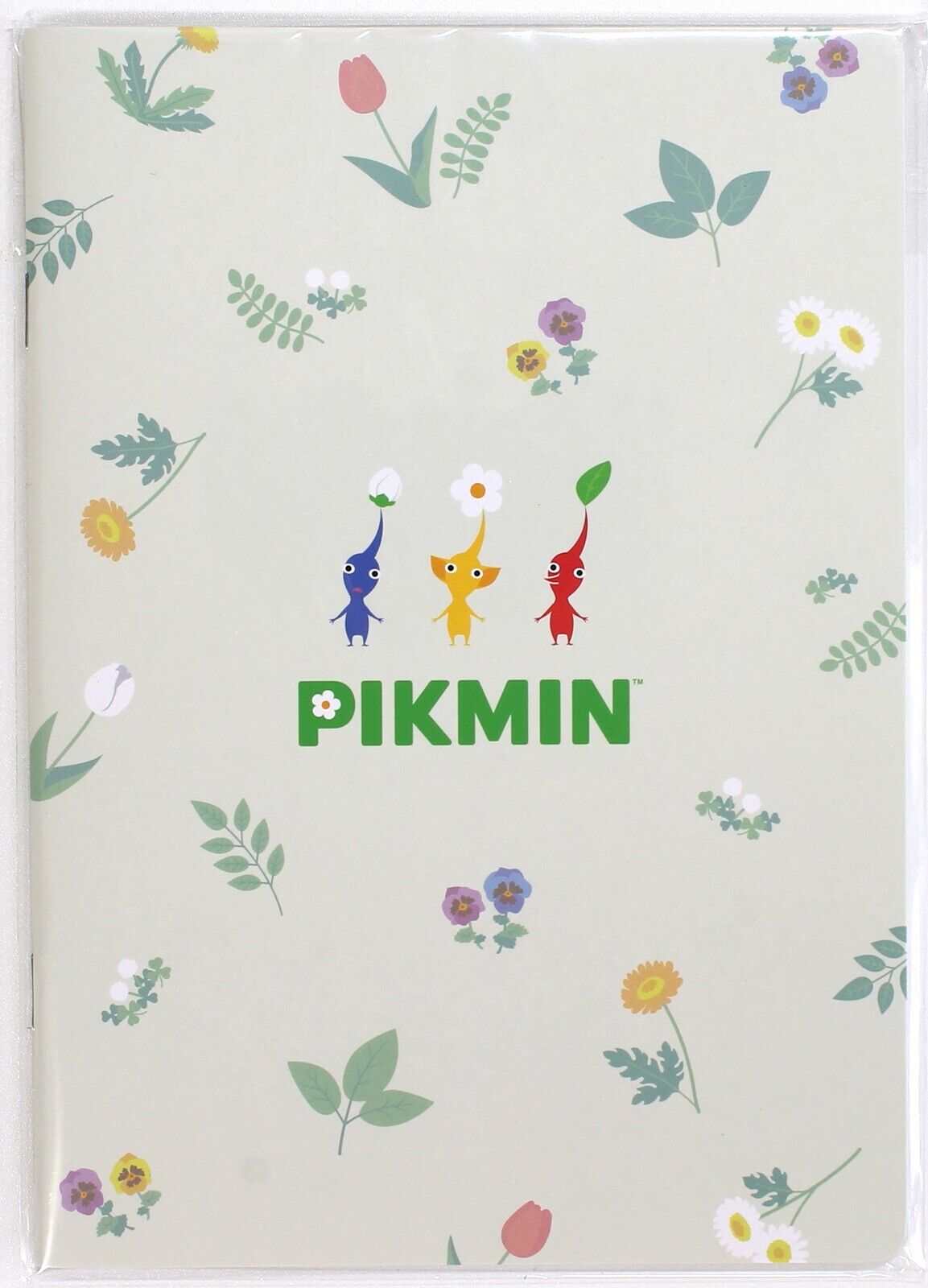 Pikmin A5 Note 24 sheets Yellow Green Nintendo Made in Japan